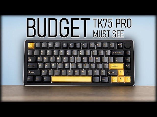 Budget 75% Incredibly Interesting Material - Gamakay TK75 Pro