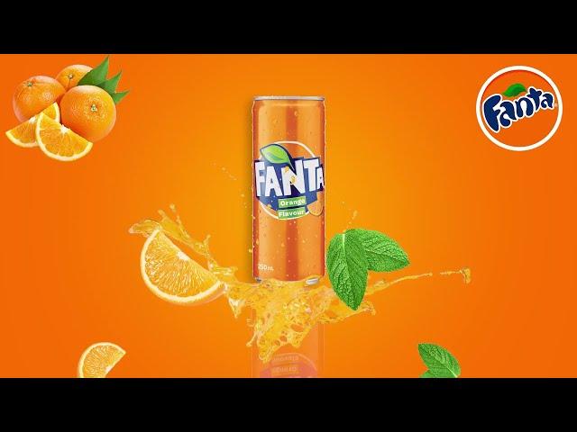 Fanta Ad | Motion Graphic | Premiere Pro