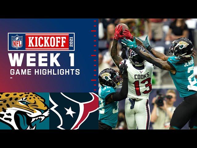 Jaguars vs. Texans Week 1 Highlights | NFL 2021