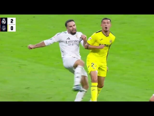 Dani Carvajal  injury | Real Madrid vs Villarreal