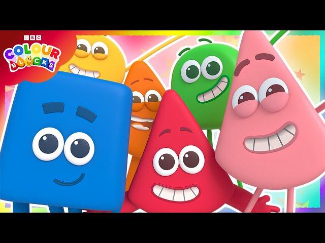 What's Your Favourite Colour?  | Kids Learn Colours | Colourblocks