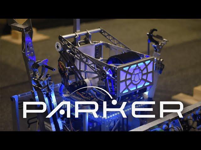 FRC team 1690 Orbit 2022 robot reveal - "PARKER"