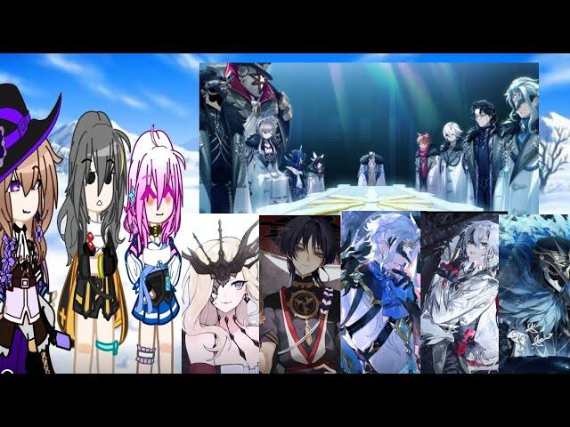 Honkai star rail react to the fatui harbringers (️️ read description!!)