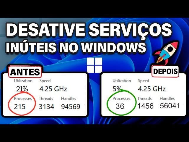 Disable THESE useless SERVICES NOW for less CPU and RAM usage in Windows 11/10