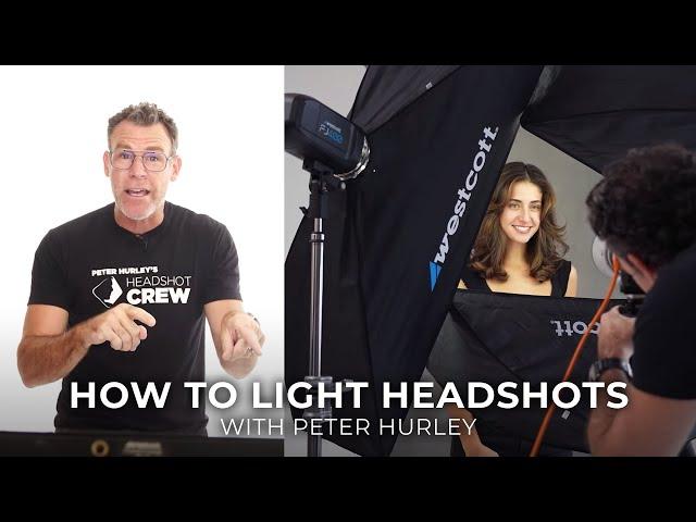 How to Light Headshots: Peter Hurley's 5 Tips