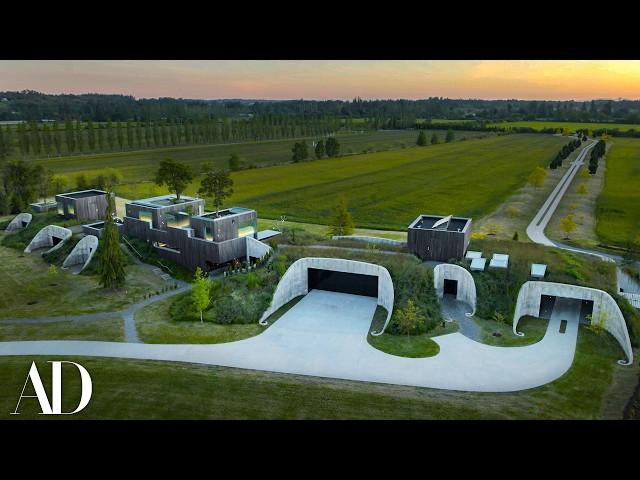 Inside an Ultra-Modern Home Inspired By Ancient Ruins | Unique Spaces | Architectural Digest