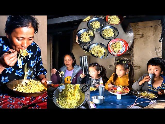 noodles with relatives || Bhumi Kitchen ||