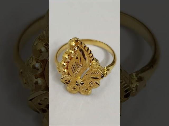 Latest 22k gold ring | Top gold ring design | Ladies fingers rings | #shorts #viral #youtubeshorts