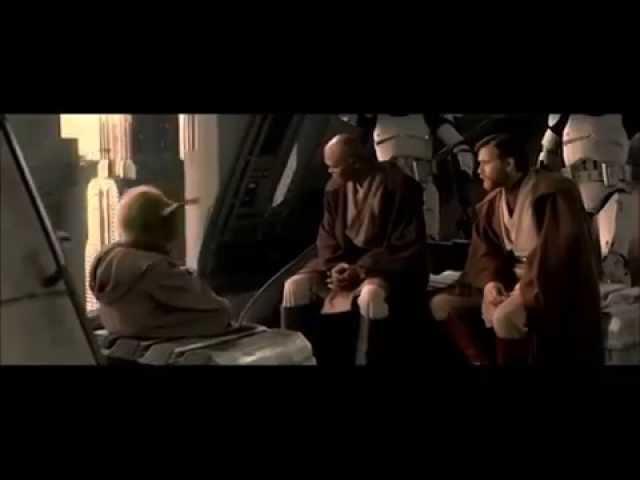 Obi-wan, Yoda & Mace Windu discussing Anakin - Star Wars 3