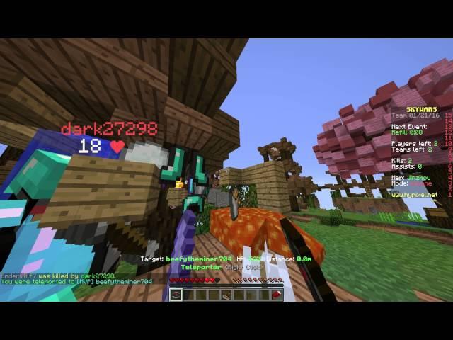 INSANE Skywars w/ beefytheminer704 on hypixal PART 1