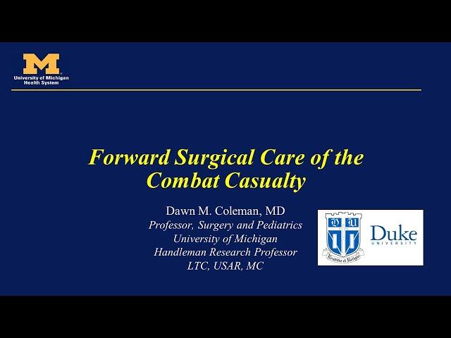 Dawn Coleman, MD   Session IV