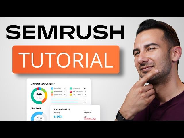 Semrush SEO Tutorial for Beginners: Rank #1 on Google Search (2024)