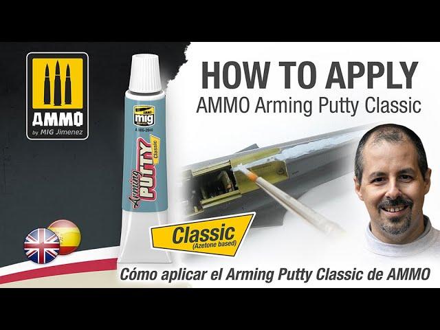 HOW TO APPLY AMMO ARMING PUTTY CLASSIC / CÓMO APLICAR EL ARMING PUTTY CLASSIC DE AMMO