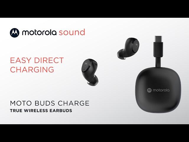 UNBOXING MOTO BUDS CHARGE TRUE WIRELESS EARBUDS