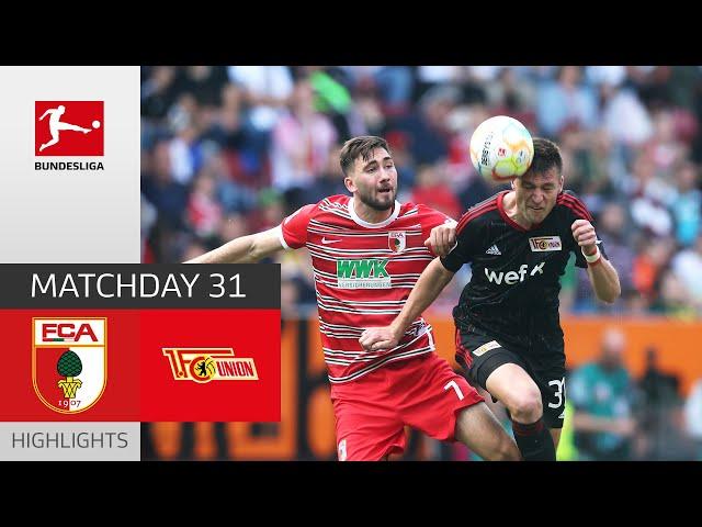 FC Augsburg - Union Berlin | Highlights | Matchday 31 – Bundesliga 2022/23