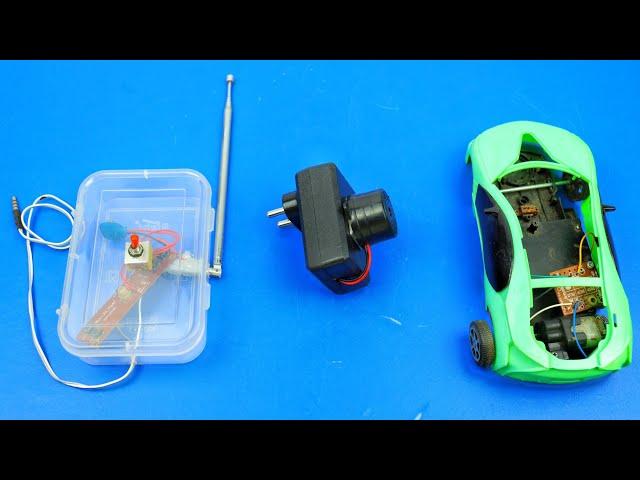 DIY Top 3 Homemade Gadgets Using an Old Remote Control Car