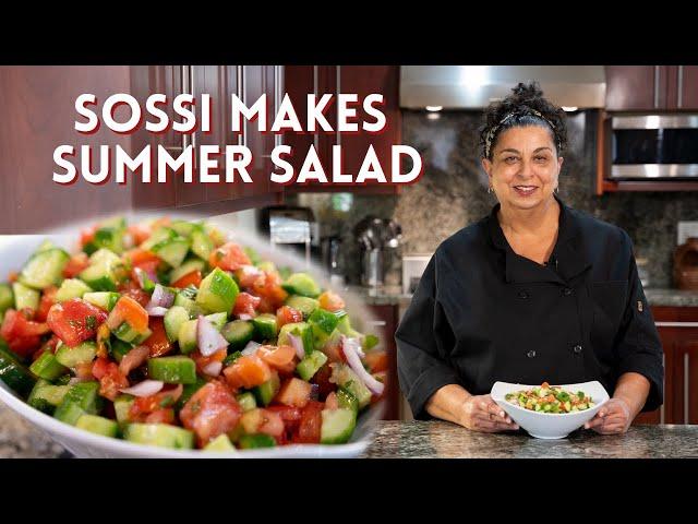 ARMENIAN SUMMER SALAD | SHIRAZI SALAD