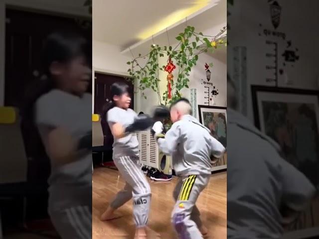 SIBLING FIGHT  #shorts (via sanda.china)