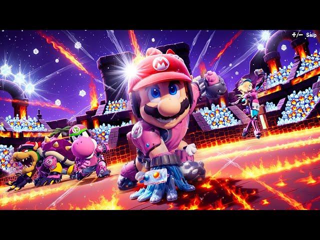 MARIO, BOWSER, ROSALINA, YOSHI - WINNER? or LOSER? Mario Strikers Battle League CUP BATTLES