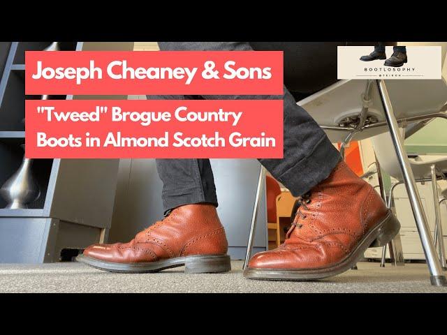 Review of the Joseph Cheaney "Tweed" Brogue Country Boots