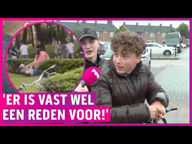 BIZAR: Bejaarde man door groep tieners mishandeld!