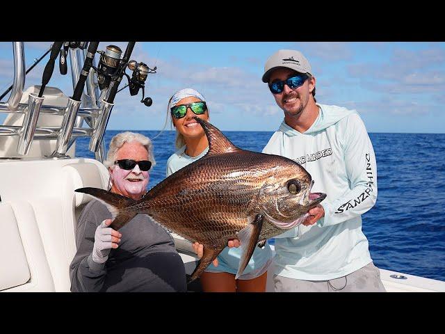 Took my Dad Fishing! Monchong and Swordfish Catch/Clean/Cook (Jamaican Mike Style)