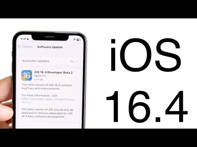 iOS 16 4: OH NO!