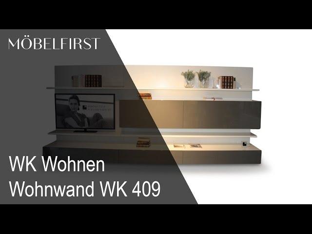 Designermöbel – Wohnwand von WK Wohnen | MÖBELFIRST präsentiert