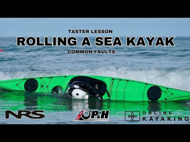 Sea Kayak Rolling - Common Faults #seakayaking #seakayak #rolling #kayak