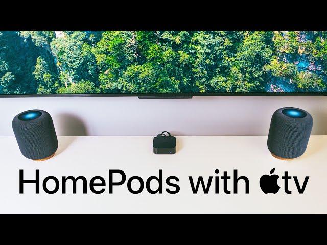 Are HomePods the best TV audio for an Apple smart home?