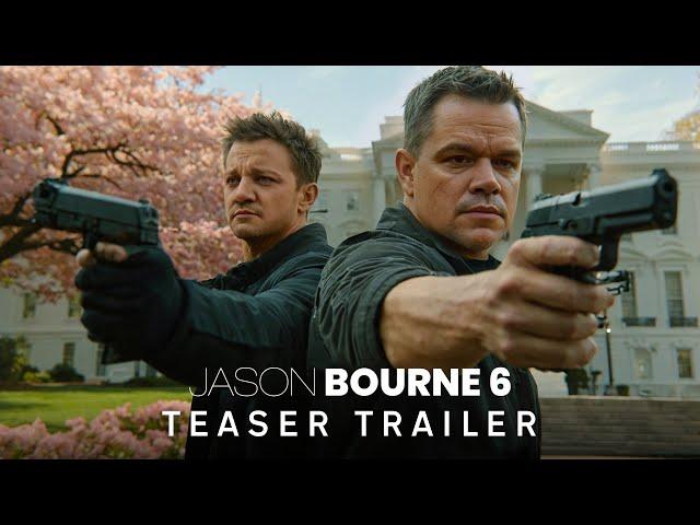 Jason Bourne 6 – Teaser Trailer (2025) Matt Damon, Jeremy Renner