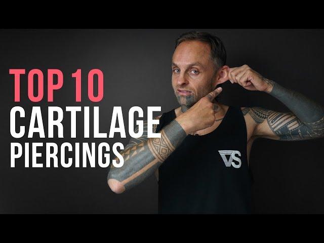 Top 10 Cartilage Piercings | UrbanBodyJewelry.com