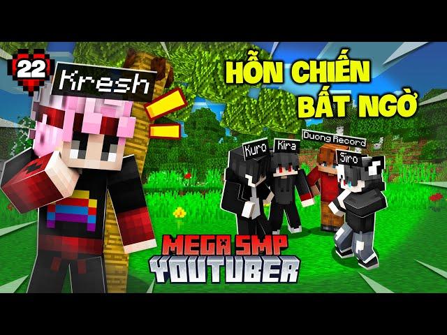 MINECRAFT Mega SMP Tập 22: Trận Hỗn Chiến Bất Ngờ Toàn Server ??