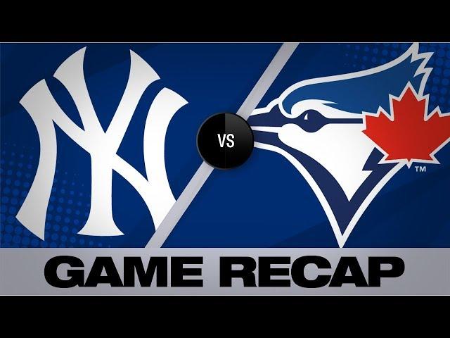 Hernandez homers twice in Blue Jays' 8-2 win | Yankees-Blue Jays Game Highlights 8/9/19