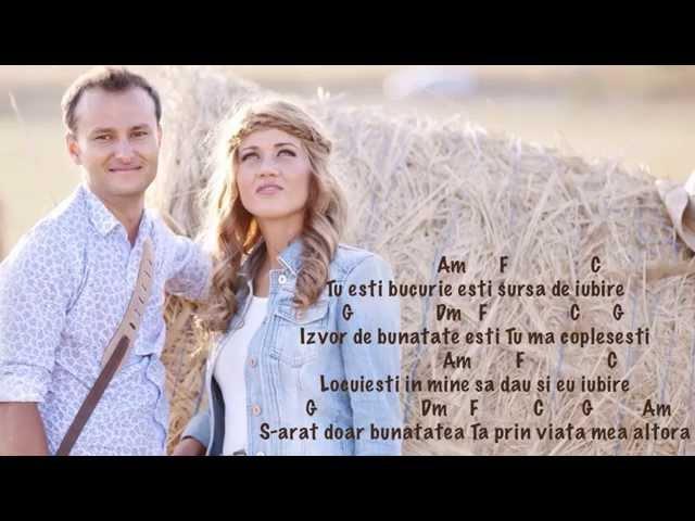 Alin si Emima Timofte - Vreau sa fiu ca Tine (cu acorduri) (Official Audio)