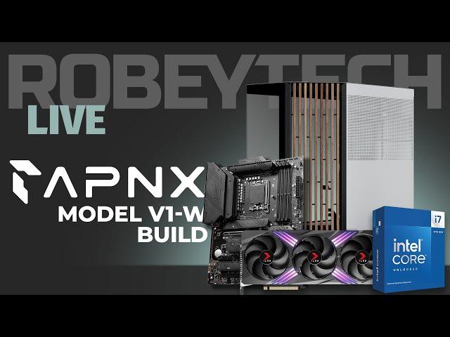 A PC Build Challenge! The $2000 APNX V1- W Live Gaming PC Build - Part 2