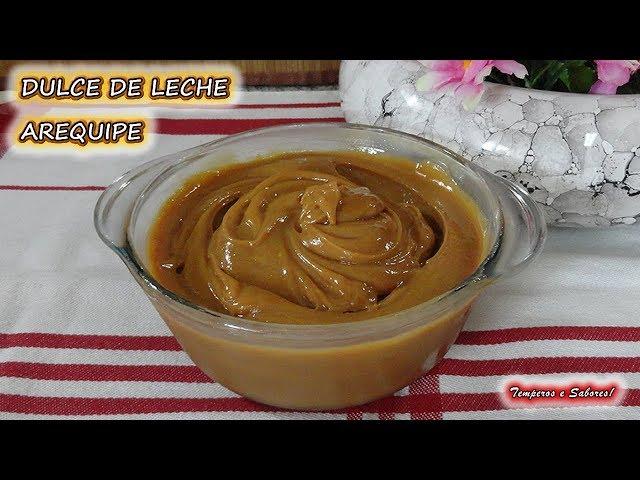 DULCE DE LECHE  AREQUIPE receta básica, fácil y perfecta