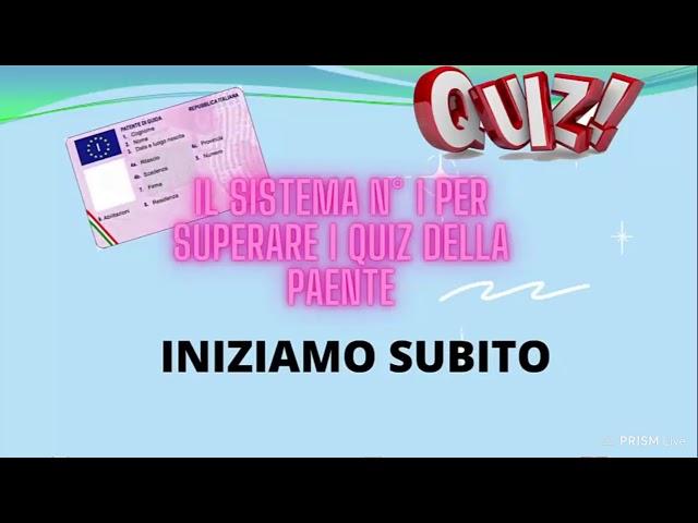 SFIDA QUIZ SEGNALI PRECEDENZA