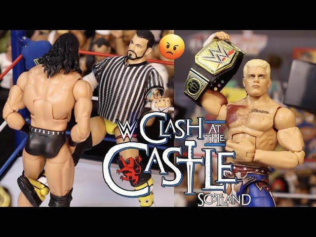 WWE Clash At The Castle Results/Reactions Figure SET UP