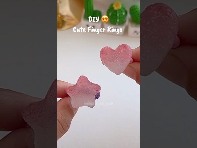 DIY Finger Ring #shorts #art #diy #craft #youtubeshorts