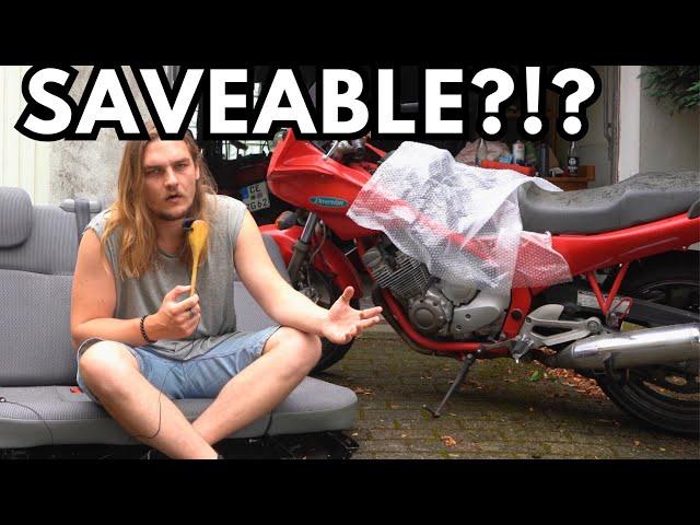 Can we SAVE this 350€ Motorcycle?!? / Yamaha XJ 600 Diversion