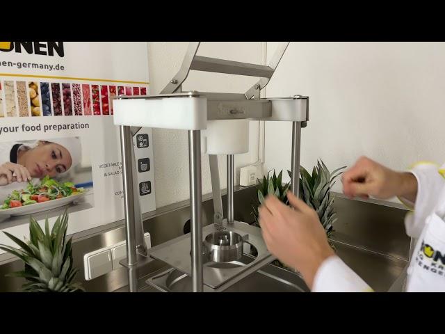 Kronen Pineapple Peeler KA-I - Aufbau / Assembly