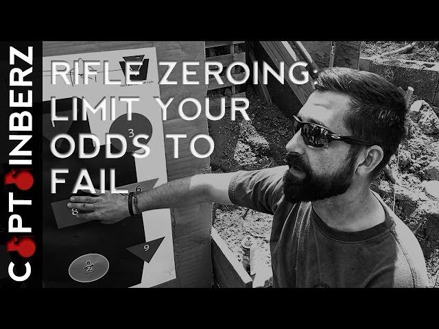 Rifle Zeroing: Limit Your Chances to Fail