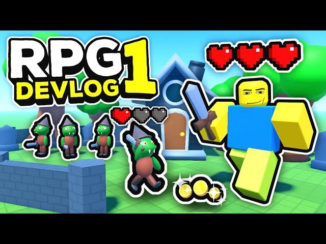 Making My DREAM RPG Game In Roblox!