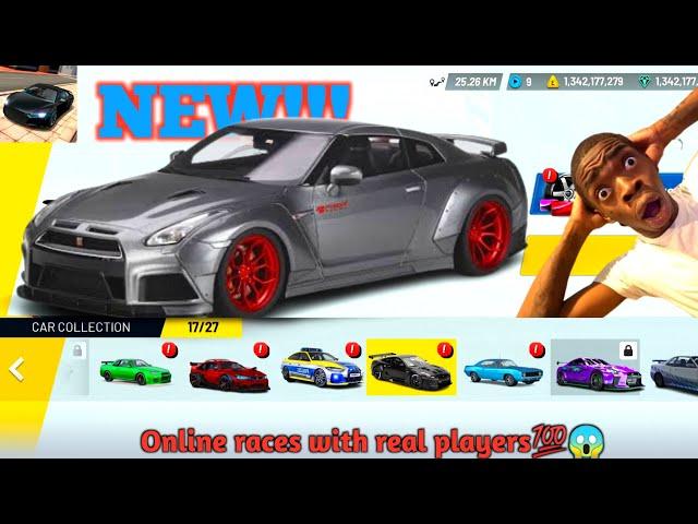 GTR r35 best online races|| PART 2 || Extreme Car Driving Simulator || New Race Update!