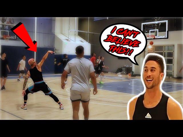 5'7 Nelly Nel TAKES OVER w/ Ex-NBA Players at JLawBball Runs 5v5!!