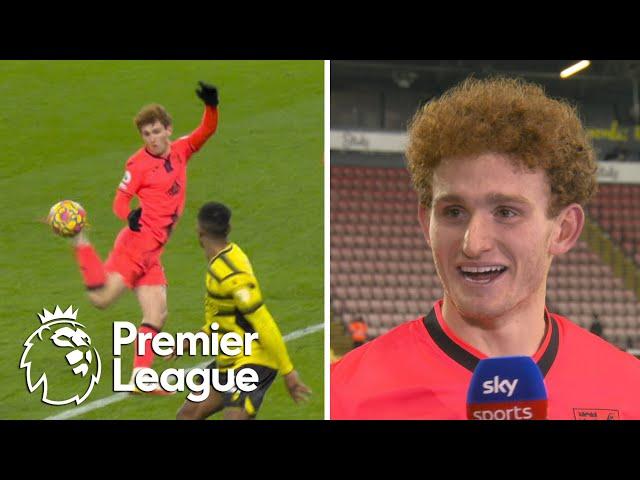 Josh Sargent breaks down both of his goals in Norwich City's win | Premier League | NBC Sports