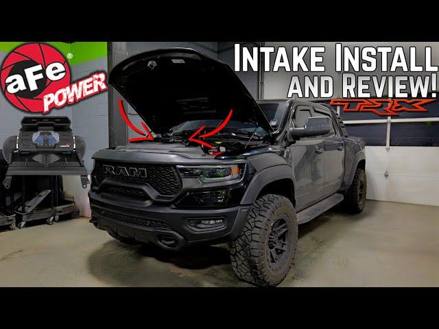 IS the AFE Intake for the RAM 1500 TRX WORTH IT?! Unboxing/review