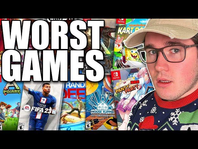 I Played The 24 WORST Nintendo Switch Games...