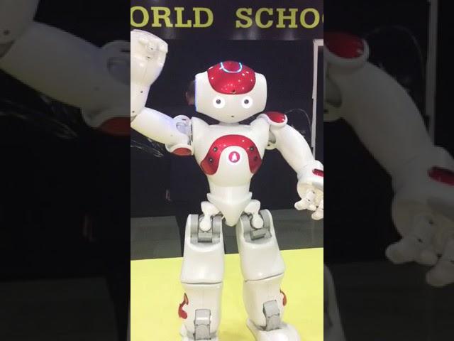 First robot came in kurukshetra in wisdom world school